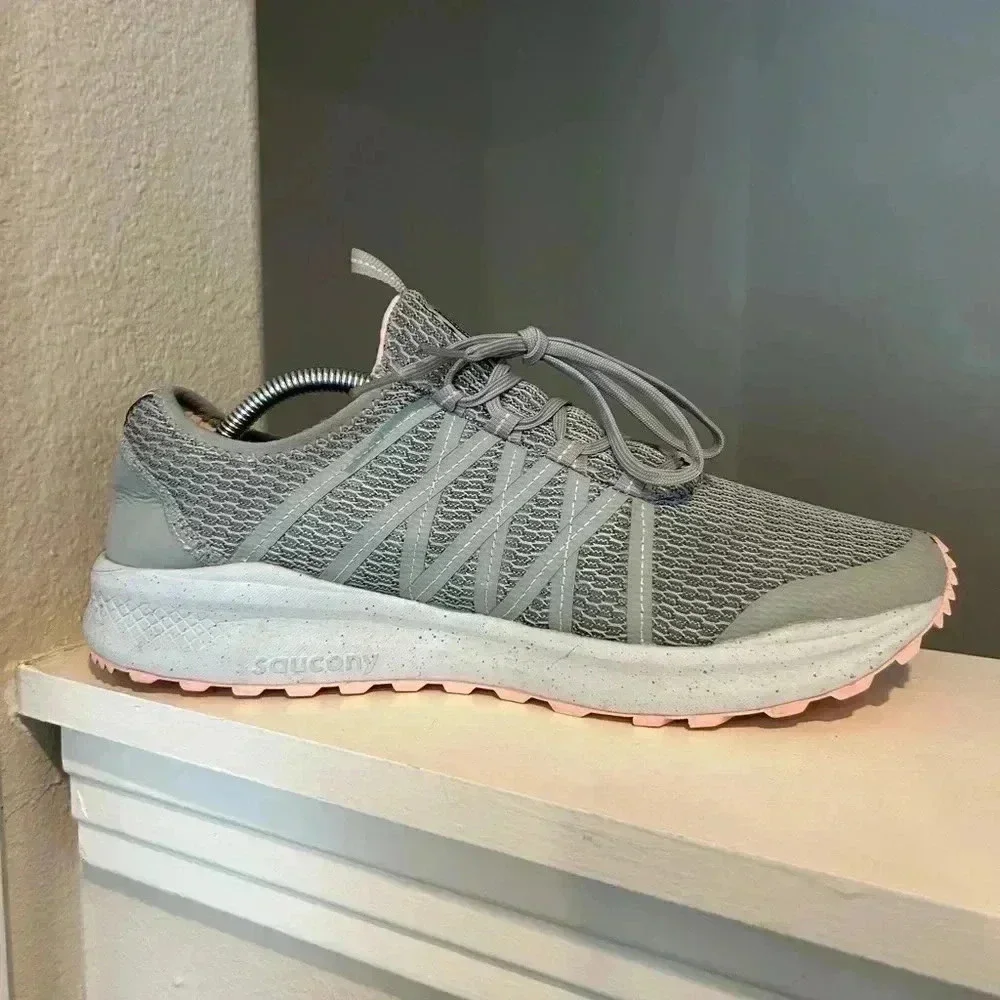 Saucony S30043-1 Versafoam Shift Running Shoes Womens 12 Gray Round Toe Lace Up - Picture 4 of 8